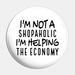 Shopaholic Shirt, Funny Gift for Shopper, Online Shopper, Shopping Addiction, Shopping Cardio, Born To Shop Tshirt Holiday Shopping Pin