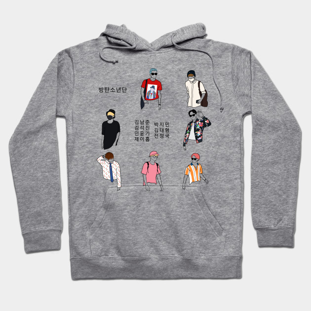 Bts Airport Fashion Bts Hoodie Teepublic