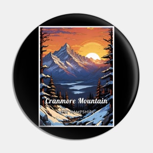 Cranmore Mountain ski New Hampshire Pin