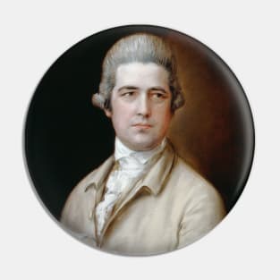 Thomas Linley the elder by Thomas Gainsborough Pin