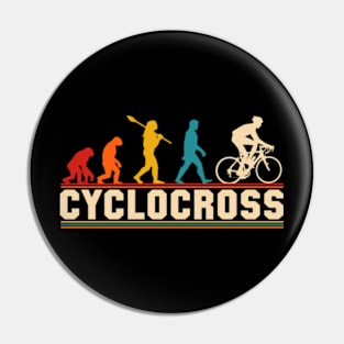 Cyclocross Bicycle Retro Cycling Pin