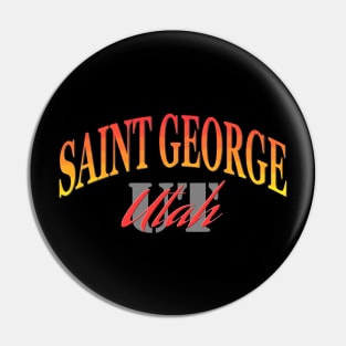 City Pride: Saint George, Utah Pin