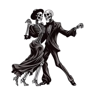 Last Dance With Death Skeletons T-Shirt