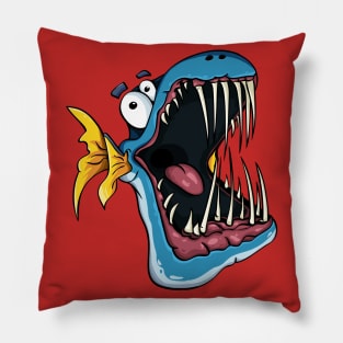 Scary Fish Pillow