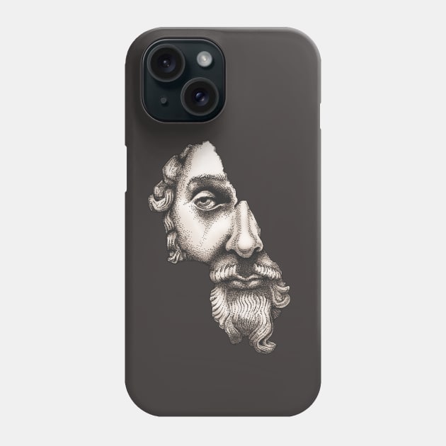 Ancient Greek Fragment Phone Case by ranxerox79