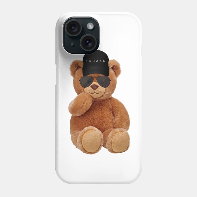 badass baby bear Phone Case by janvimar