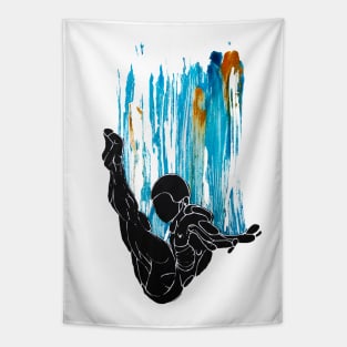 Springboard Diver, Platform Diving Tapestry