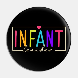 Infant Teacher Daycare Provider Childcare Teacher Pin