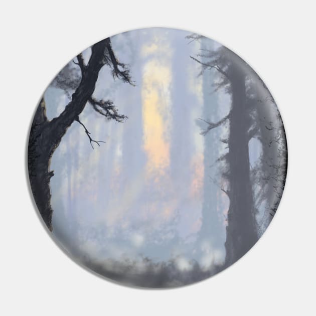 Way in the forest Pin by Studio_Edana