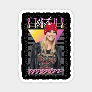 Nita Strauss Retro Aesthetic Fan Art Magnet