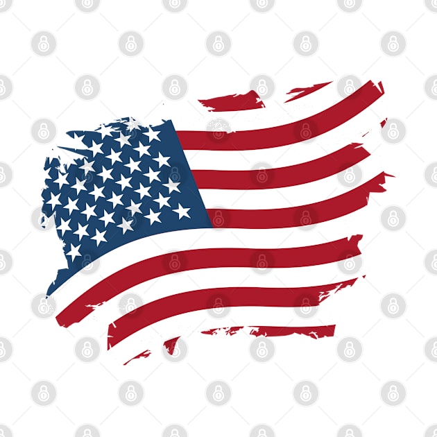 USA Flag by MisaMarket