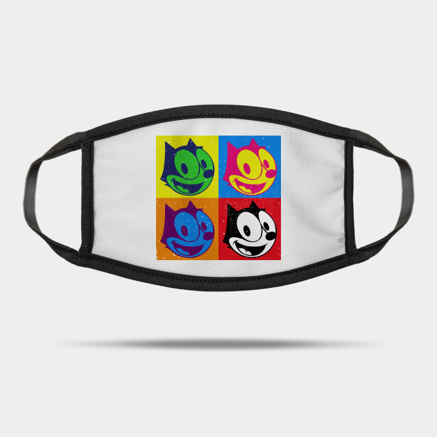 Felix The Cat Pop Art Felix The Cat Mask Teepublic
