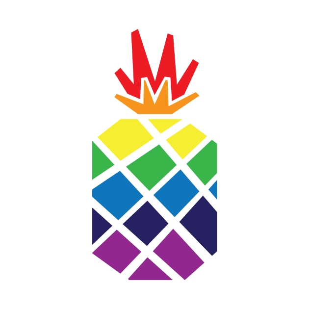 Pride Pineapple by tvd