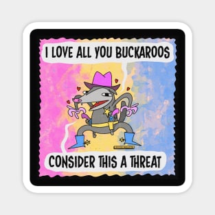 Buckaroos Magnet