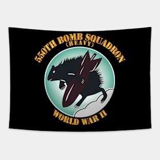 550th Bomb Squadron - 385th BG - 8th AF - WWII Tapestry