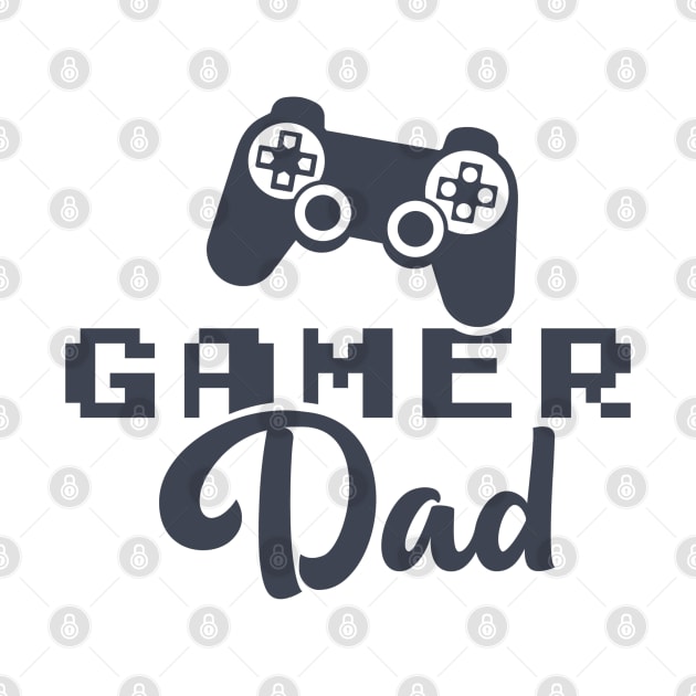 Gamer Dad by hallyupunch