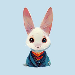 Cute Rabbit Portrait T-Shirt