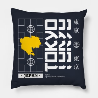 Tokyo Japan Streetwear Pillow