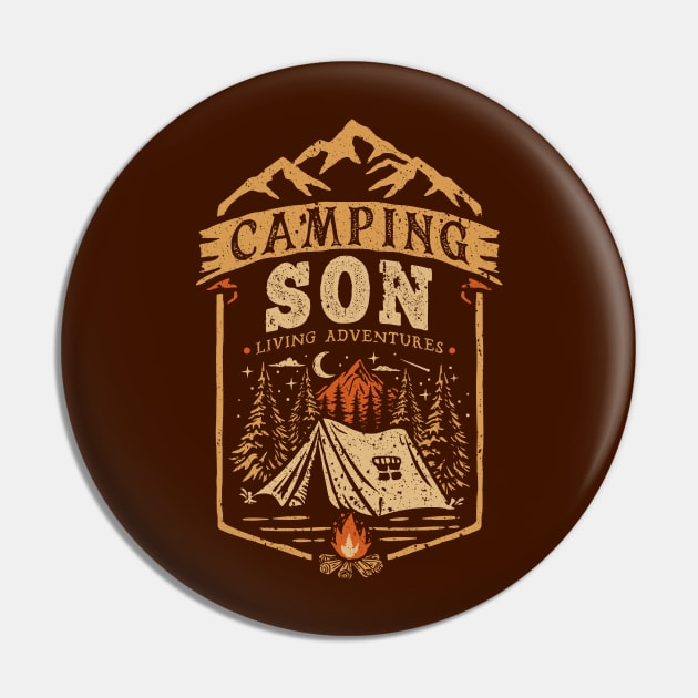 Camping Son Pin by Olipop