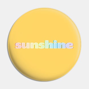 Sunshine Pin