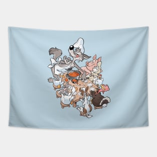 Chili Sin Carne Tapestry