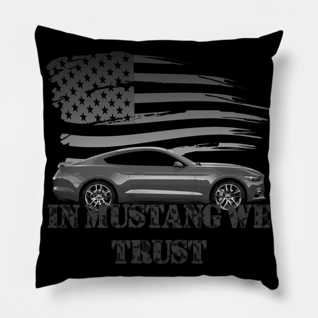 MUSTANG Pillow by HSDESIGNS