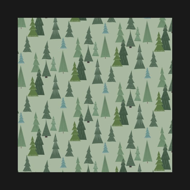 Christmas tree pattern by Lozovytska