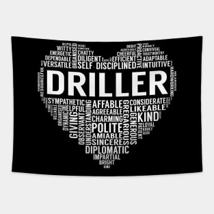 Driller Heart Tapestry