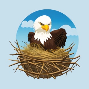 Bald Eagle Nest Cam Jackie & Shadow at Big Bear T-Shirt