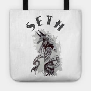 Seth Egyptian god design Tote