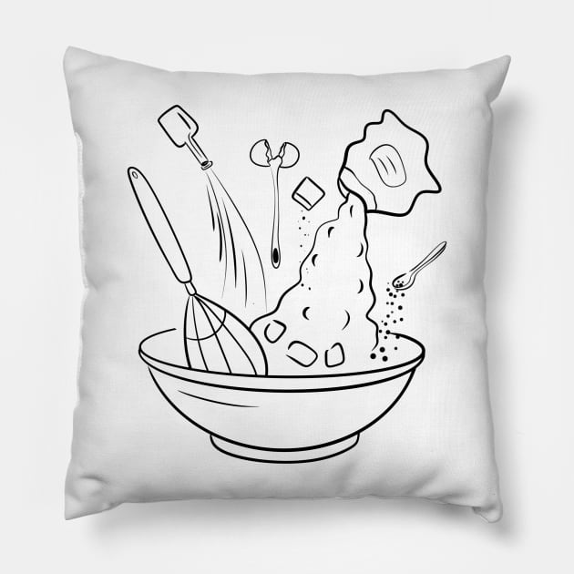 Kitchen Pillow by BahArt