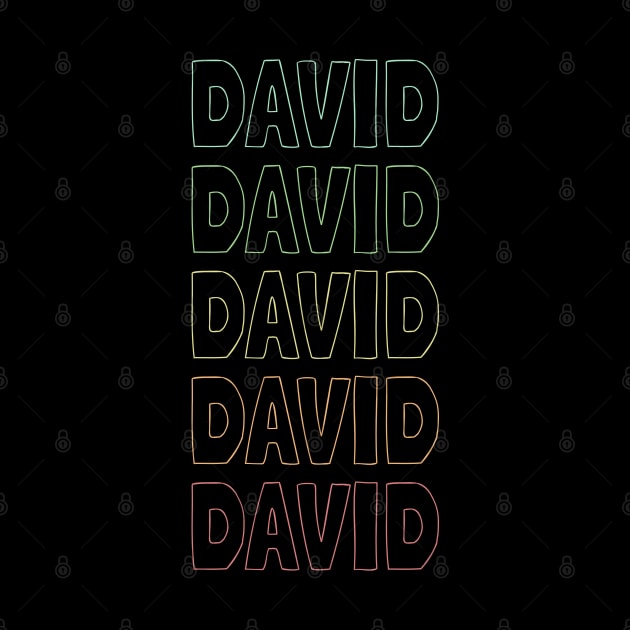 David Name Pattern by Insert Name Here