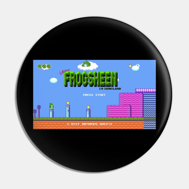 Frogsheen Title Screen Pin by Infamous_Quests