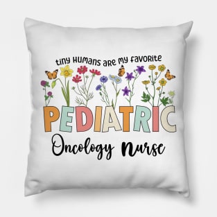 Funny PICU Pediatric Oncology Nurse Pediatrics NICU Nurse Pillow