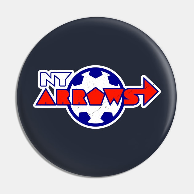 DEFUNCT - New York Arrows Soccer Pin by LocalZonly