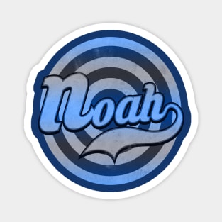 Noah Blue Name Magnet