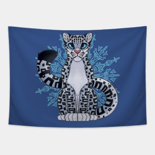 Snow Leopard Tapestry