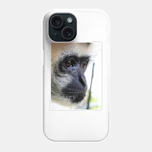 White Cheeked Gibbon Phone Case