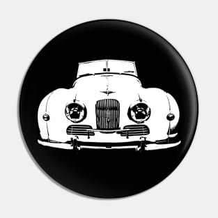 Jowett Jupiter1950s British classic sports car monoblock white Pin