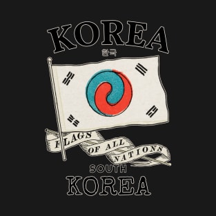 Antique Flag of South Korea T-Shirt