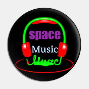 Space music Pin