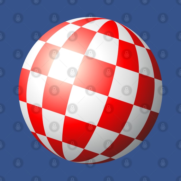 Amiga chequered boing ball (1984 CES Demo) by retrochris