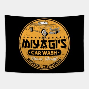 Miyagi Car Wash Tapestry