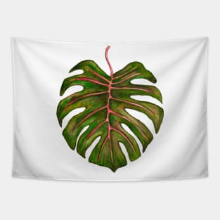 Big monstera leaf Tapestry