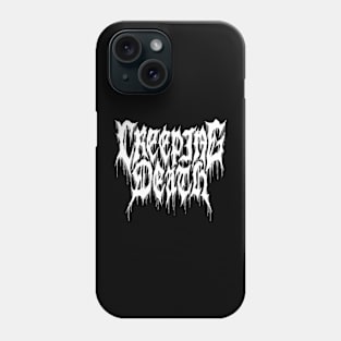 Creeping death Text fanart Phone Case