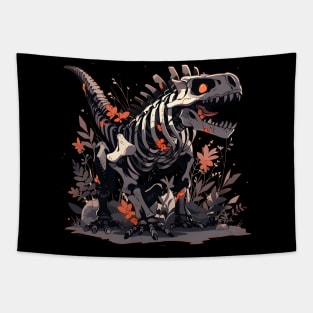 Boneless skeleton dinosaur Tapestry