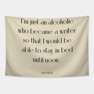 alcoholic writer - Bukowski Tapestry