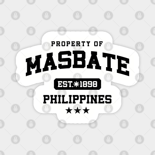 Masbate - Property of the Philippines Shirt Magnet by pinoytee