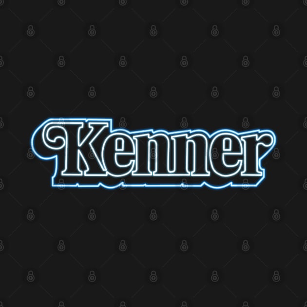 Kenner logo neon by AlanSchell76