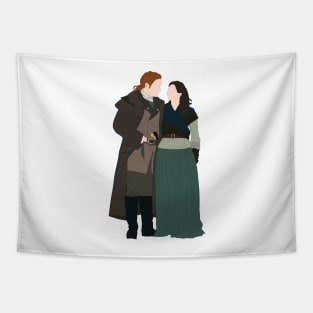 Claire and Jamie Tapestry